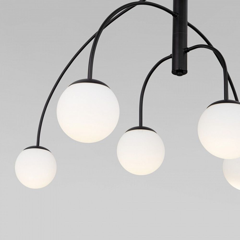 Люстра на штанге Eurosvet Cenacolo 30179/6 черный