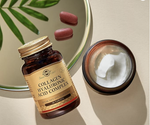 Комплекс Solgar Collagen с гиалуроновой кислотой, 30 таблеток — Гидролизованный коллаген типа 2 — Помогает избавиться от тонких линий и морщин — Повышает выработку коллагена и эластичность кожи — Не содержит ГМО, глютена и молочных продуктов — 30 порций