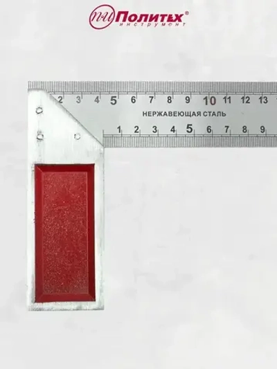 Угольник строительный разметочный 300 мм Политех Инструмент