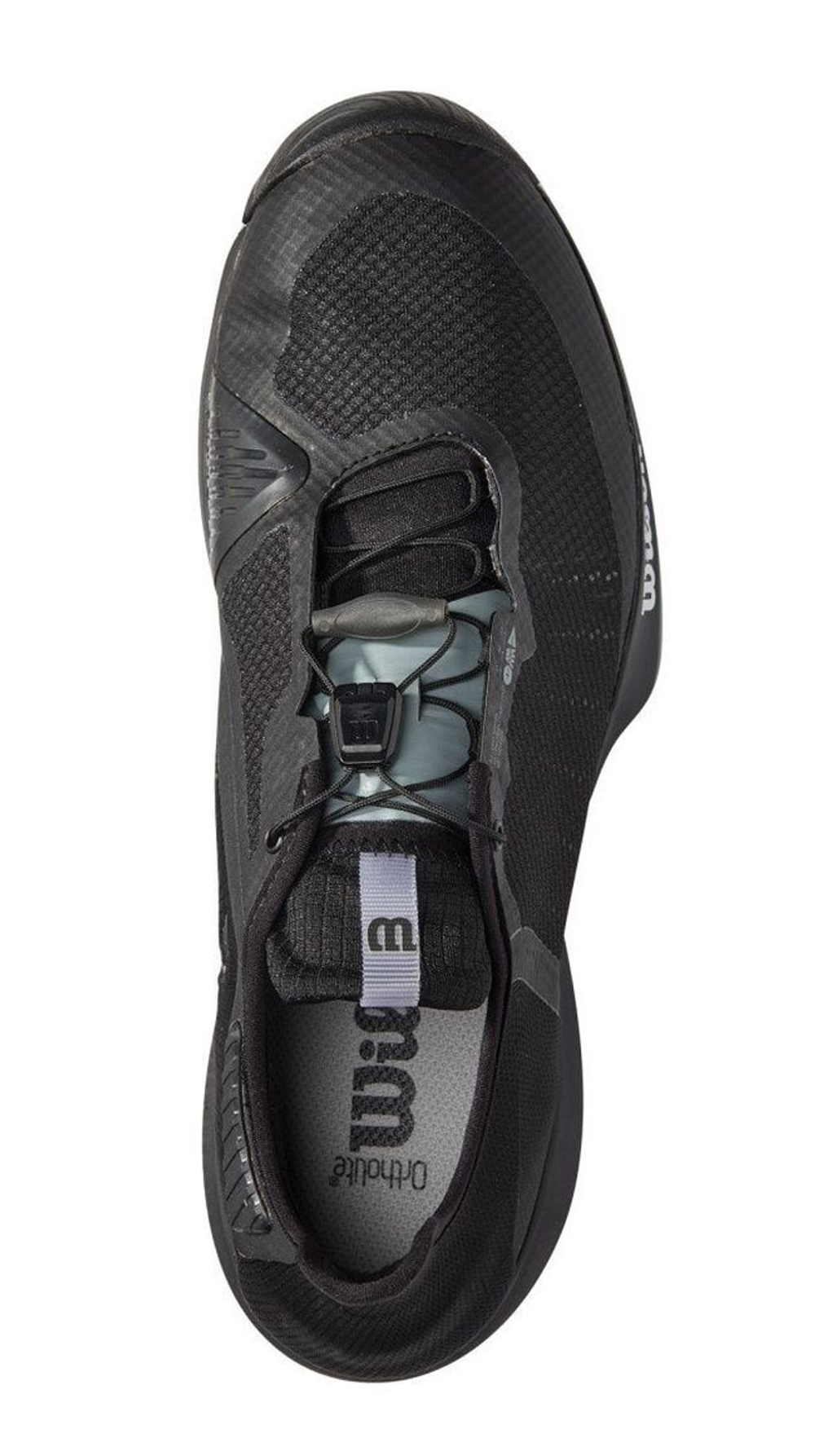 Мужские кроссовки теннисные Wilson Kaos Rapide M - black/white/lead