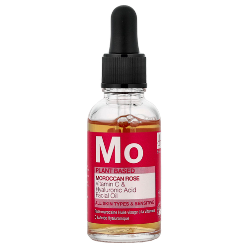 Dr. Botanicals, Марокканская роза, витамин C и масло для лица с гиалуроновой кислотой, для всех типов и чувствительной кожи, 30 мл (1,01 жидк. Унции)