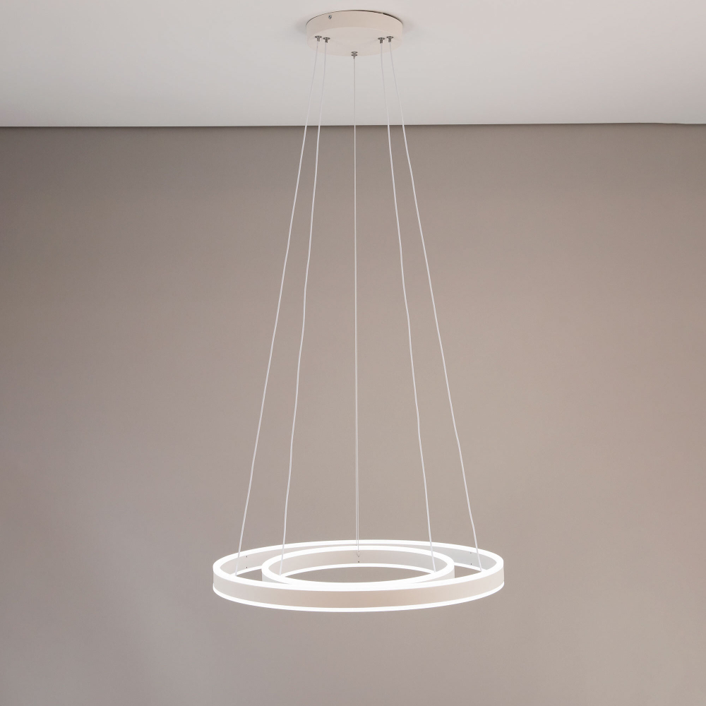 Citilux Дуэт CL719640 LED Люстра подвесная с пультом Белая