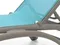 Шезлонг Atlantico, тортора/голубой