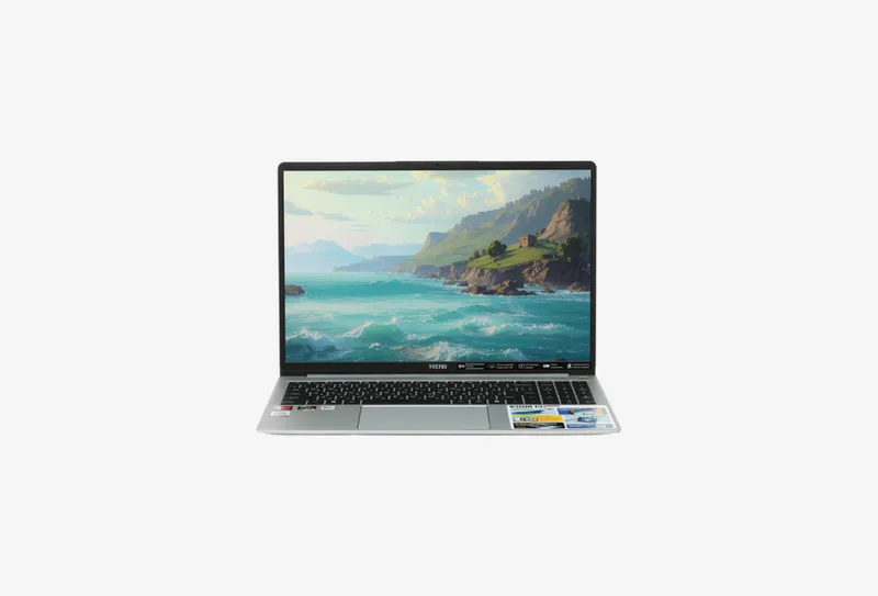 Ноутбук 16" TECNO AMD Ryzen 5 7430U 2.3 ГГц 8 ГБ DDR4 AMD Radeon Graphics Tecno Megabook K16S