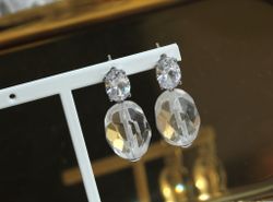 Серьги из Горного хрусталя