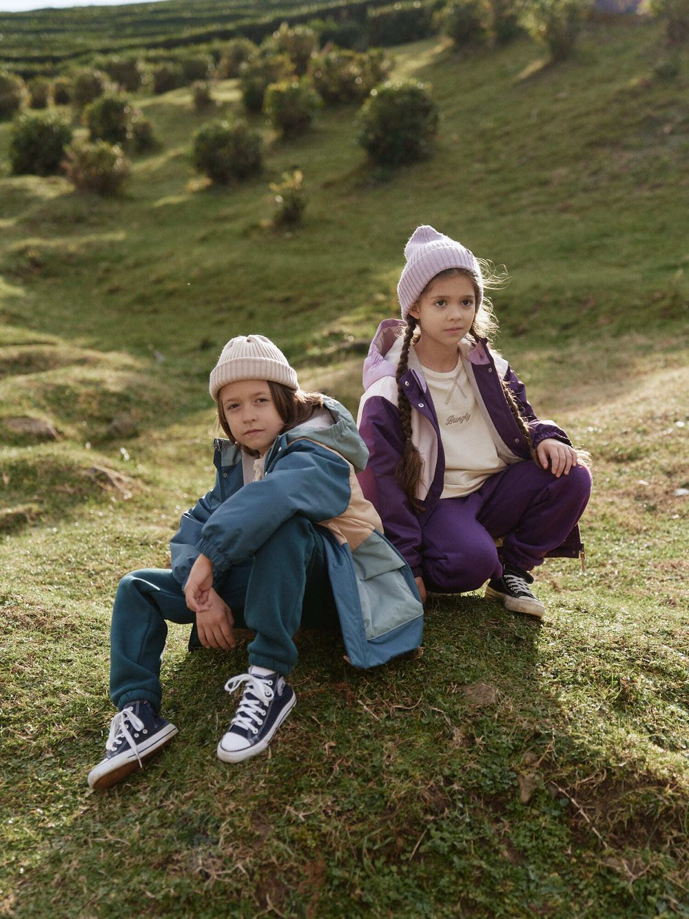 Куртка демисезонная Колор блок "Атлантик"