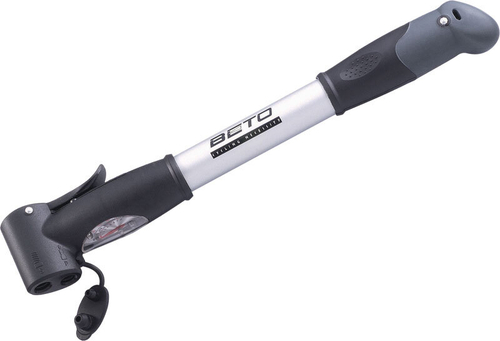 Насос Beto алюм. с маном. двойн. действ. 2 гол. с колп. серебр.