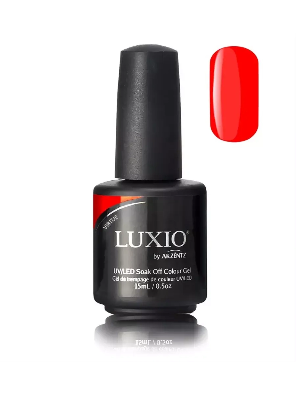 Гель лак Luxio Virtue для ногтей 15 мл красный
