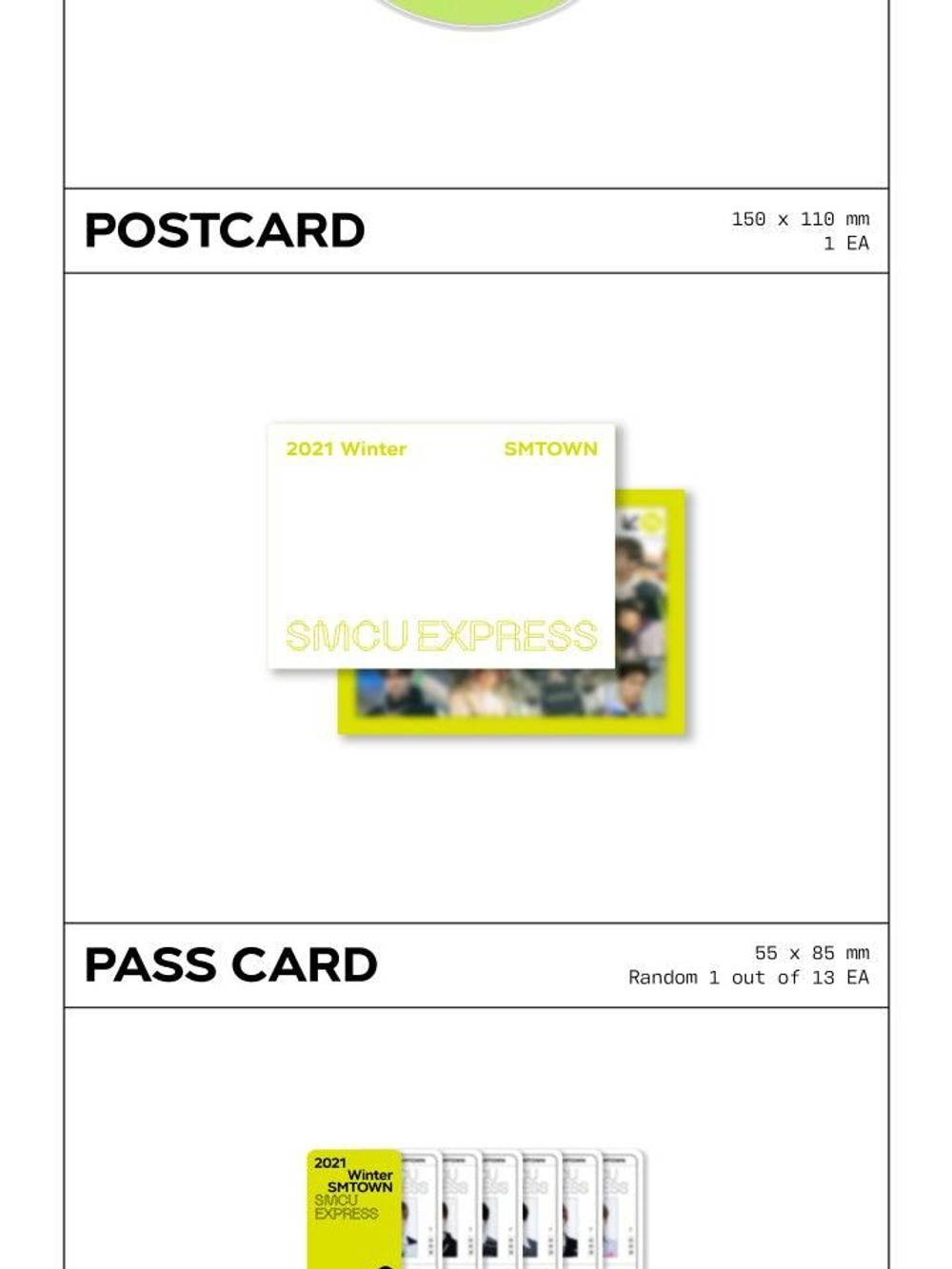 Альбом NCT - 2021 WINTER SMTOWN : SMCU EXPRESS DAYTIME PASS