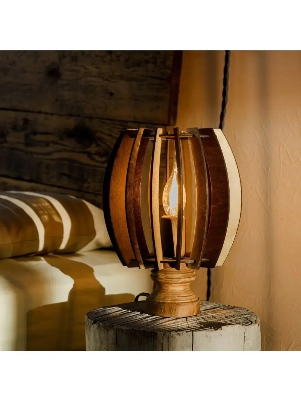 Светильник прикроватный для комнаты в стиле лофт