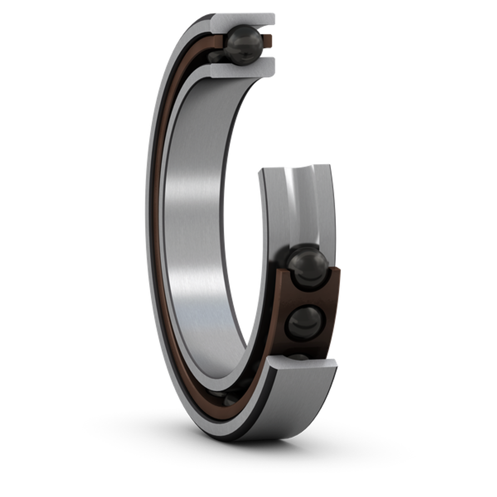 Super-precision, high-speed E design, universally matchable single row angular contact ball bearing 71907 FEGA/HCP4A