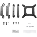 Кулер для процессора Ocypus Delta A40 EX BK Digital, 120mm ARGB FAN, Display, 4 HEAT PIPES, 500-1800 RPM, 29DBA