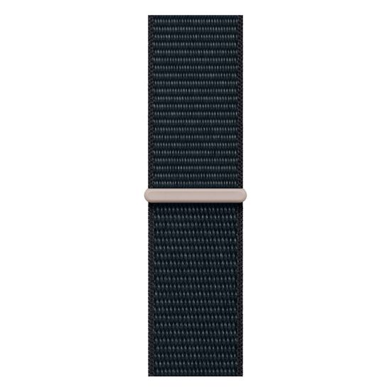 Apple Watch Series 9, 41 мм, корпус из алюминия цвета «тёмная ночь», спортивный ремешок цвета «тёмная ночь»