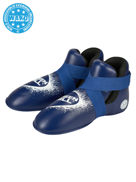 KBSP-3076w Кикбоксерские футы PANTHER WAKO Approved синие