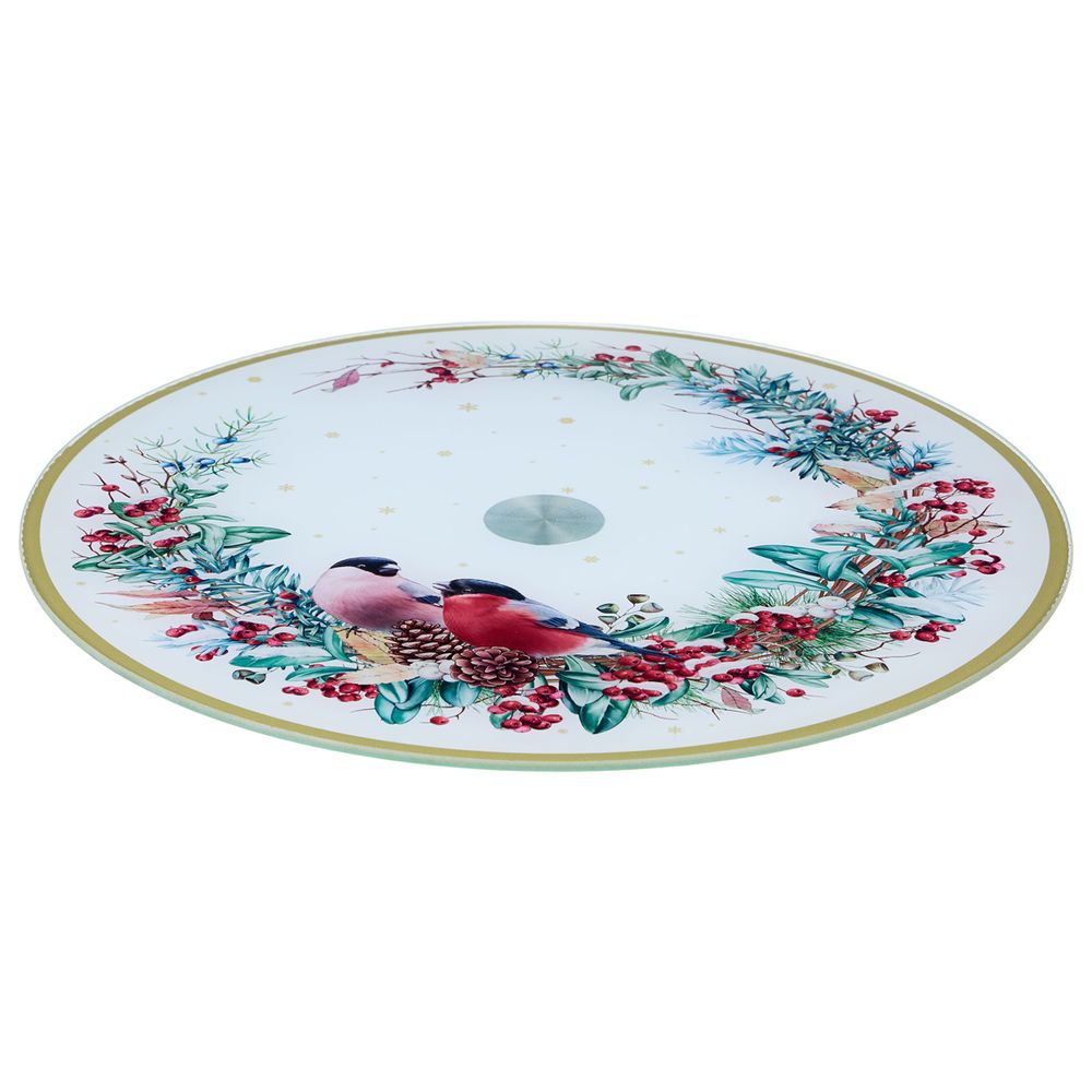 ТОРТОВНИЦА ВРАЩАЮЩАЯСЯ "СНЕГИРИ" 32*2,5 СМ