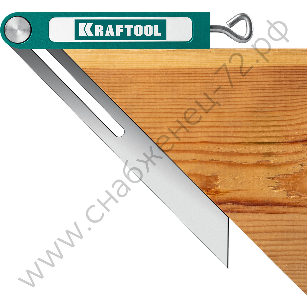KRAFTOOL Super-BEVEL, 200 мм, профессиональная малка-угломер (34372)