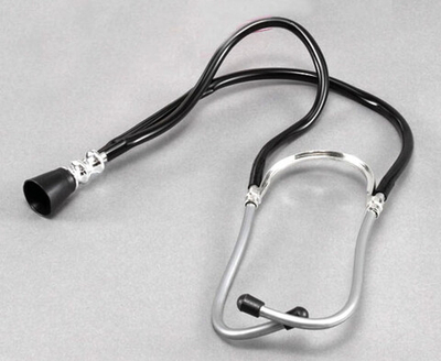 Стетоскоп черный (Цвет: черный с серебряным)