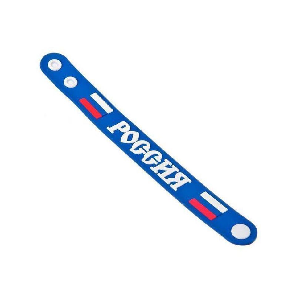 Браслет Патриот с гербом резина на кнопках