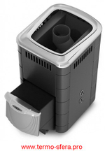 Печь для бани Тунгуска 2017 Inox ДН антрацит