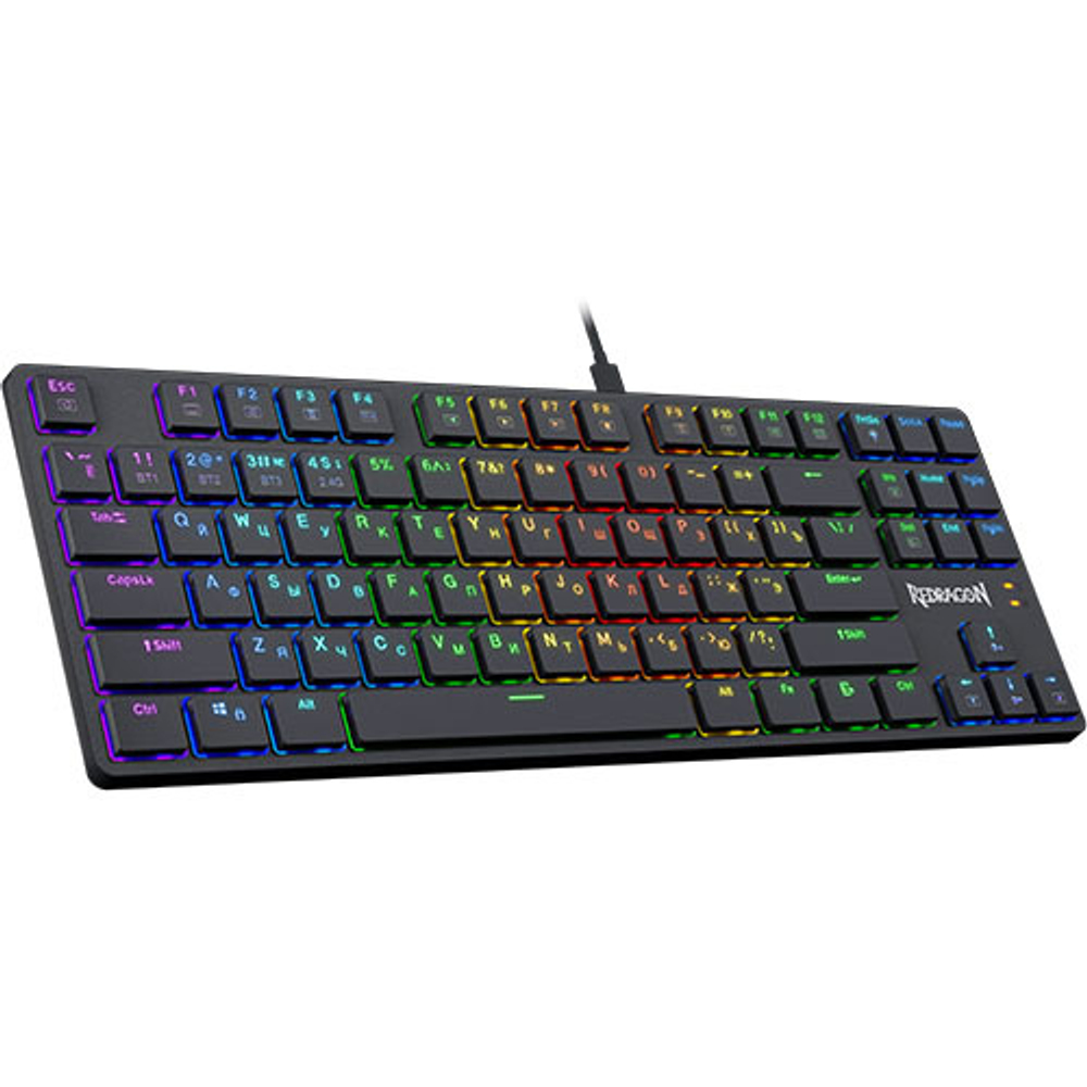 Механическая клавиатура Defender Anubis, черная, BT+2.4G, тонкая