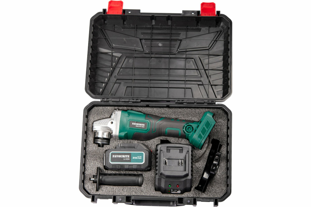 УШМ акк. FAVOURITE OBS 21 FG 125C 21В, бесщет. +1*4Ач +ЗУ (150111221)