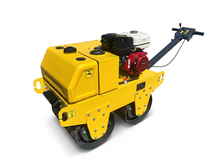 Виброкаток Vektor VRDR-600 двухвальцовый, бензиновый - [483 кг / Honda GX270]