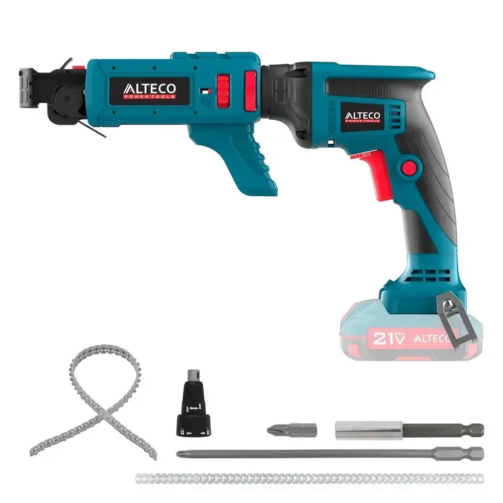 Бесщеточный аккумуляторный ленточный шуруповерт для гипсокартона ALTECO CBS 21-55 BL Solo (без АКБ и ЗУ) 78004