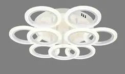 3009/6+3 WT+RGB (1) Люстра M (RL)