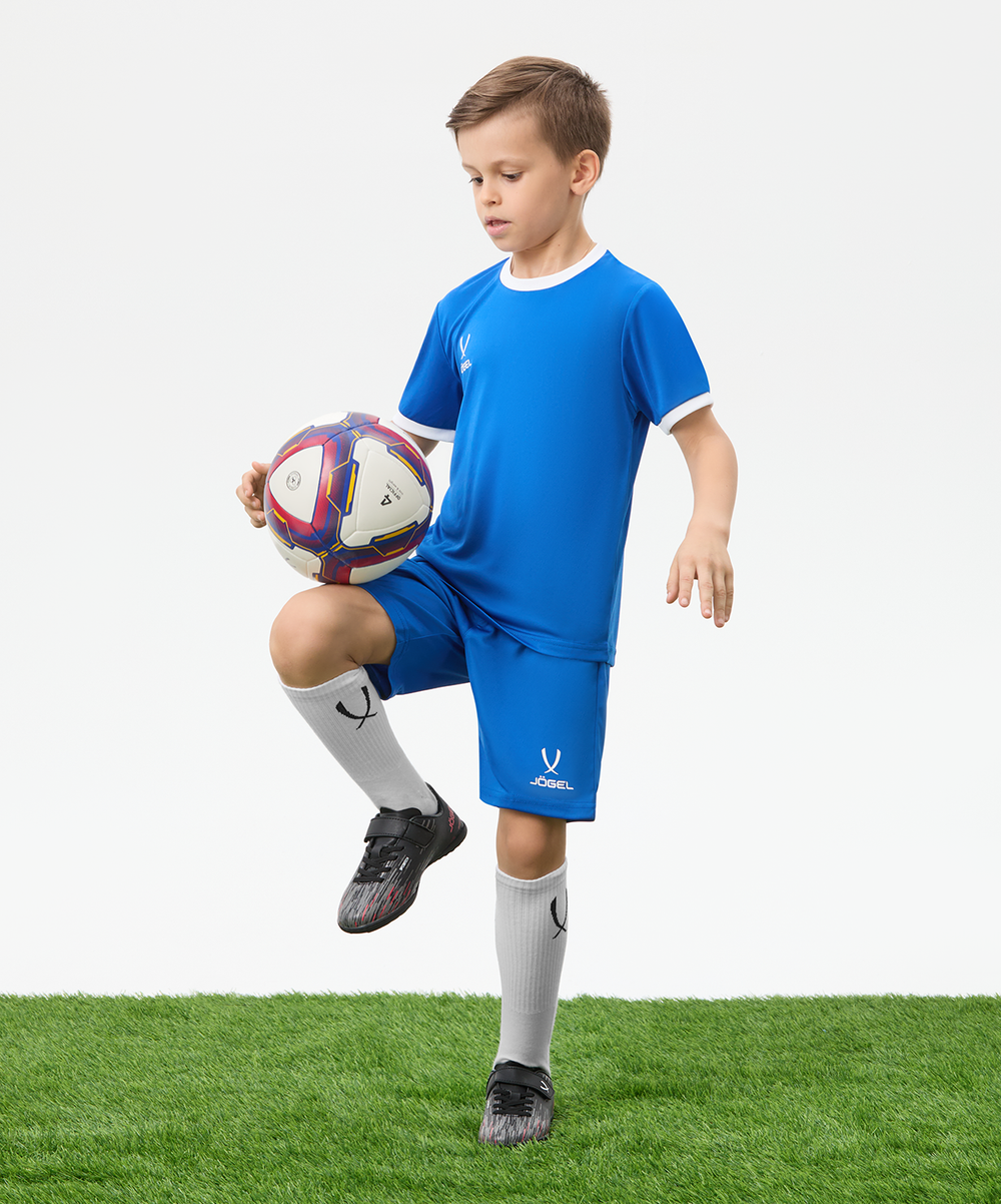 Футболка футбольная CAMP Origin, синий/белый, детский