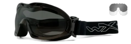 Маска баллистическая WileyX NERVE Smoke/Clear Matte Black Frame
