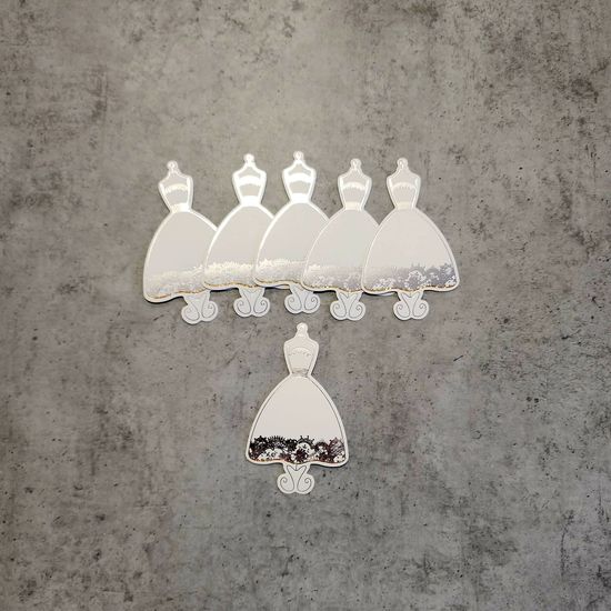 Выпечки для скрапбукинга, Свадьба 41 элемент