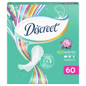 Прокладки ежедневные Discreet DEO waterlily multiform 60 шт/уп