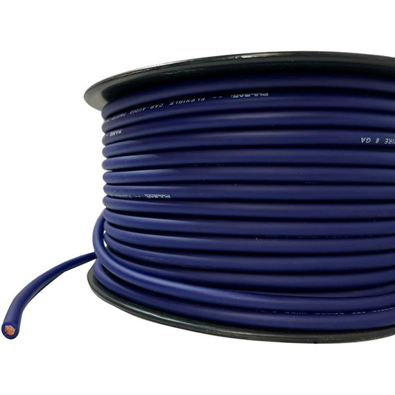 Силовой провод Pulsar Master 8GA BLUE / RED OFC медь (50)