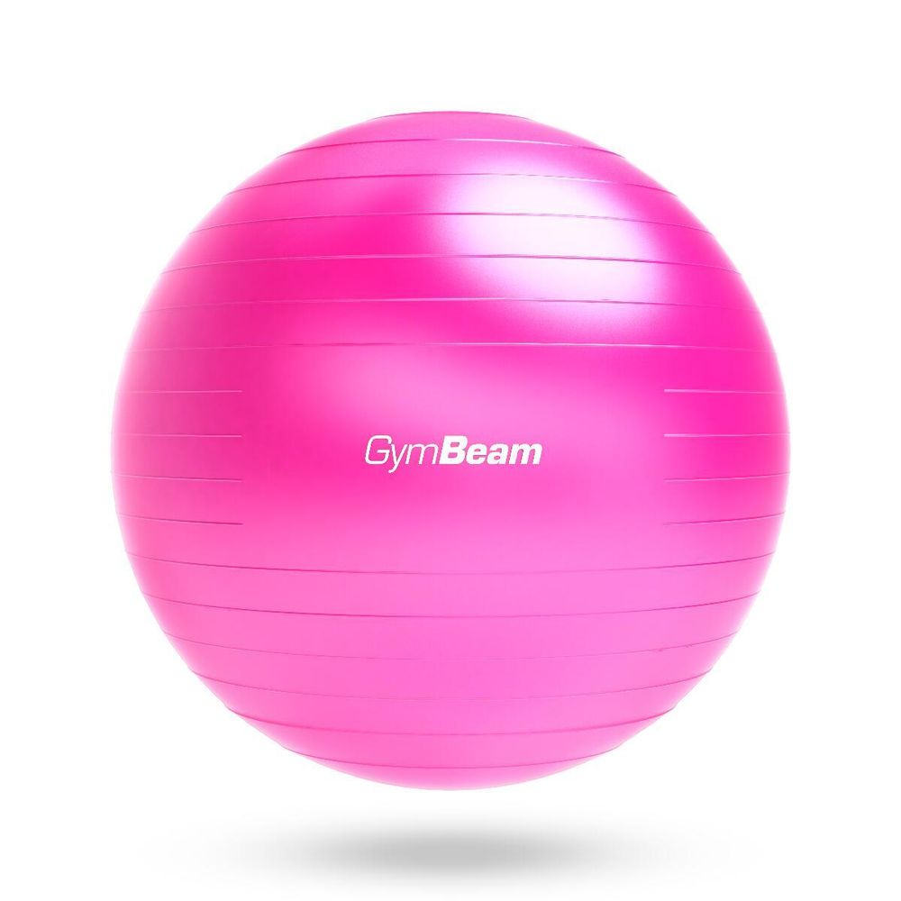 Мяч для фитнеса GymBeam FitBall 85 см глянцевый розовый
