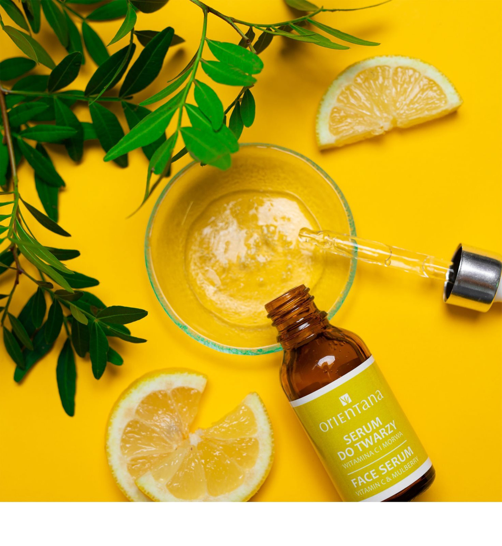 Orientana Vitamin C & Mulberry Face Serum - осветляющая сыворотка с витамином С /   30  ml  / GTIN 5902596416126