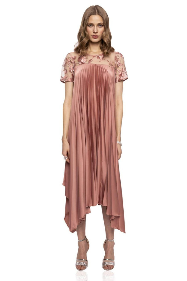 Платье гофре