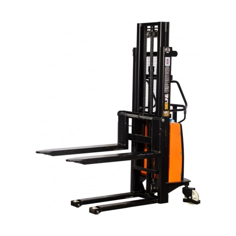 Штабелер с электроподъемом 1,5 т - 2,5 м Вилы: 1100 , Гелевая АКБ, SPN1525 SIBLINE