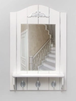 Зеркало настенное с полкой "Прованс"