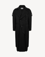 “Creative director” spring deconstructed tailcoat-trench