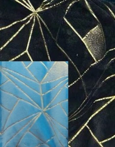 Плед 180*200см «LuxGeometry», цвет графит, микрофлис