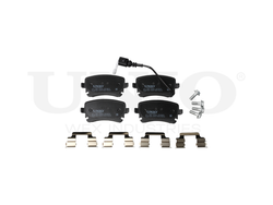 Колодки тормозные диск. задние с датчиком UNIO BRP-20092