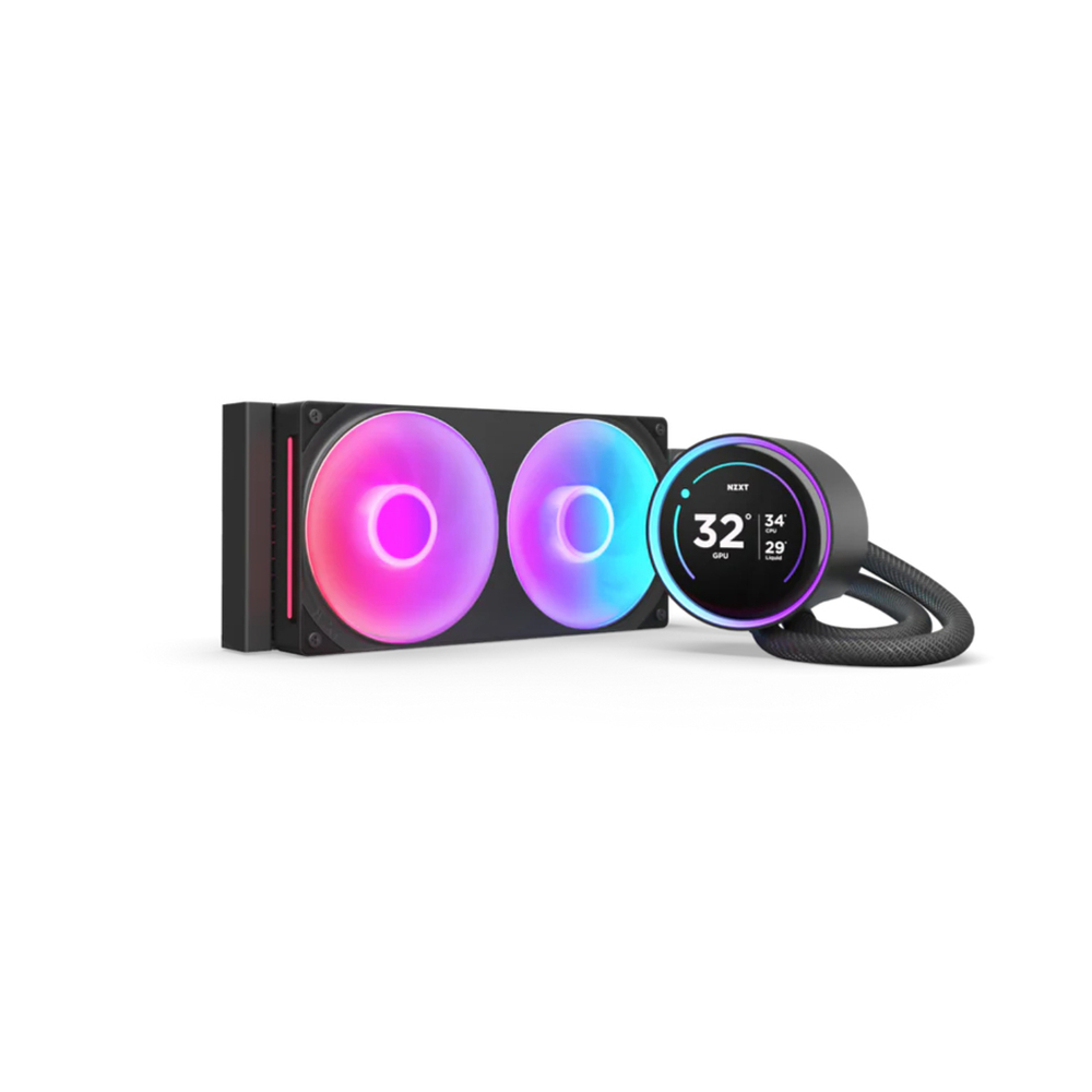 Кулер с водяным охлаждением NZXT Kraken Elite 280 RGB V2 RL-KR28E-B2 Black