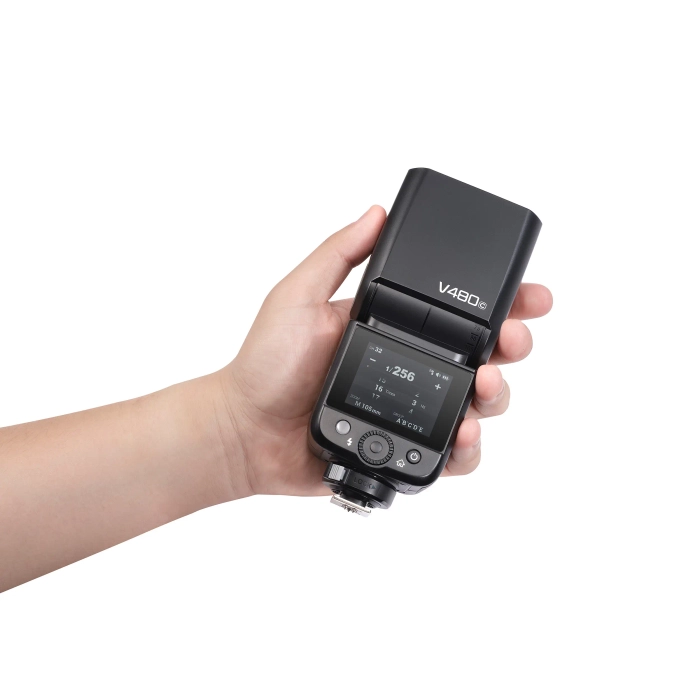 Вспышка накамерная Godox V480C TTL аккумуляторная для Canon