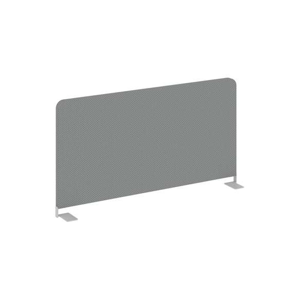 Настольный Экран боковой UNE.TEKRB-506.25 Серый/Металл Серый 980*28*497