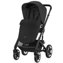 Прогулочная коляска Cybex Talos S Lux BLK Moon Black с дождевиком