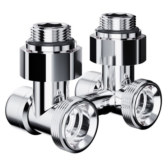 Узел нижнего подключения Royal Thermo Design угловой 1/2quot;х3/4quot; EK (хром) купить в Москве и Московской области по низкой цене с доставкой по России — (1) Узел нижнего подключения Royal Thermo Design угловой 1/2quot;х3/4quot; EK (хром) — (1)