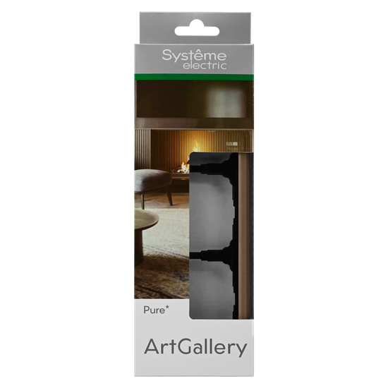 Рамка 3-м ArtGallery Pure органич. стекло шампань SE GAL320503