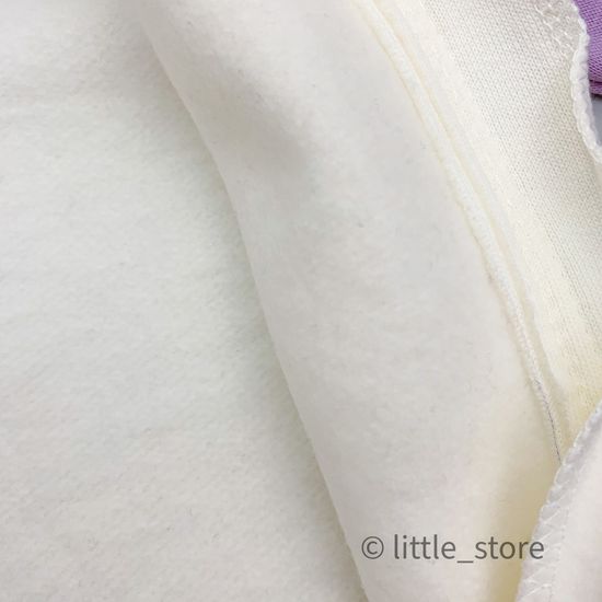 Комбинезон утепленный "Зайкины истории" молочный с лиловым