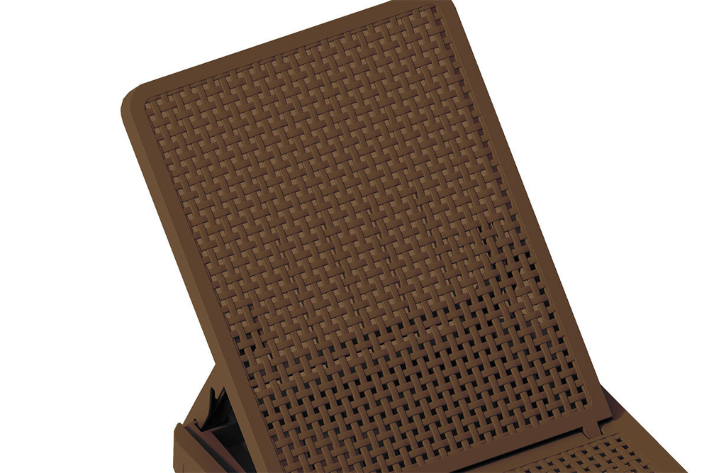 Шезлонг Tweet compact, коричневый