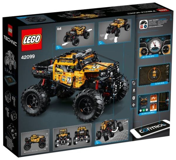 Электромеханический конструктор LEGO Technic 42099 Экстремальный внедорожник